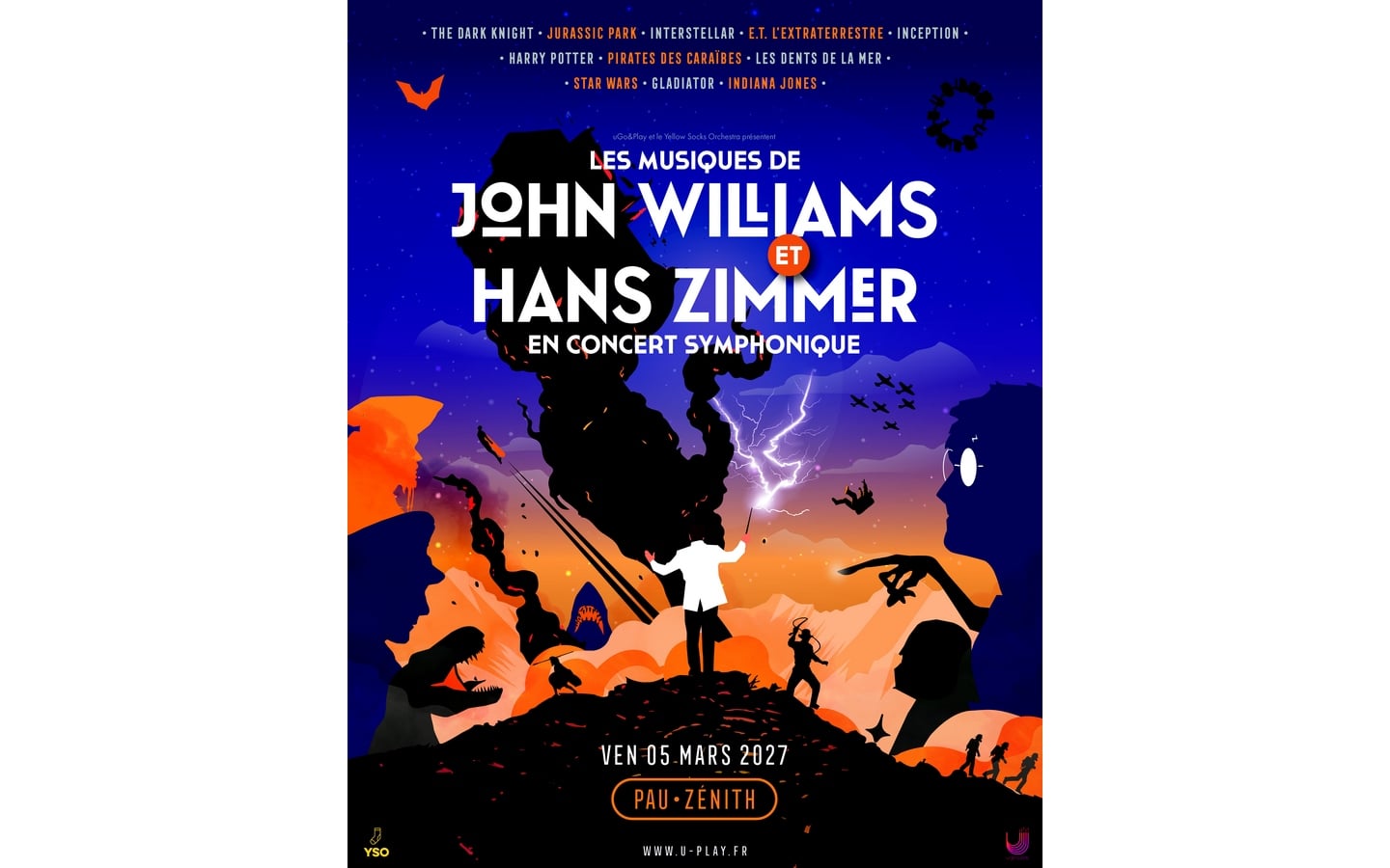 LES MUSIQUES DE JOHN WILLIAMS ET HANS ZIMMER EN CONCERT SYMPHONIQUE