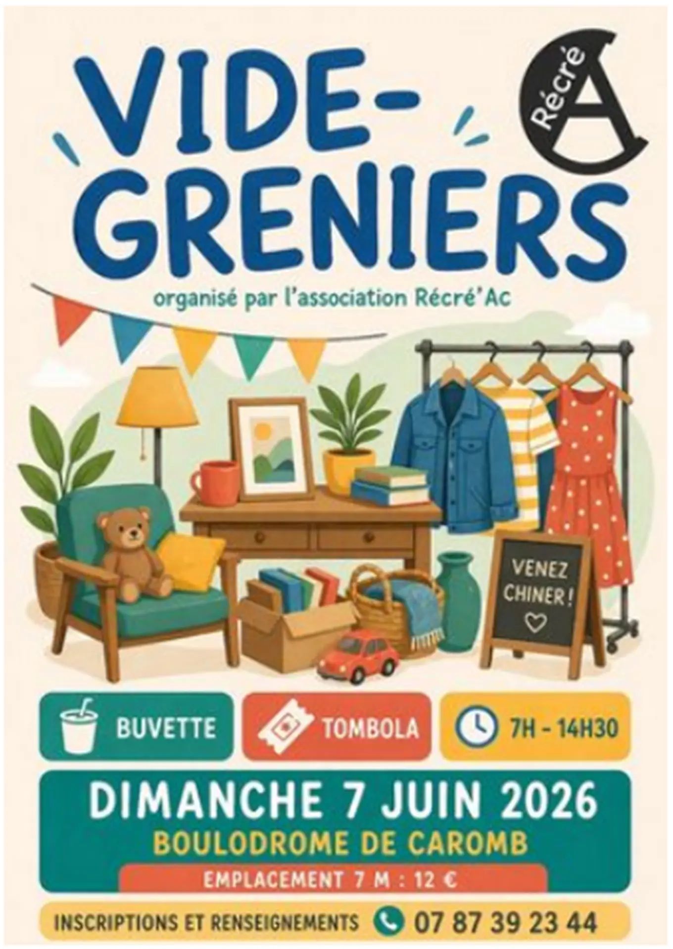 Vide Grenier de Récré'Ac