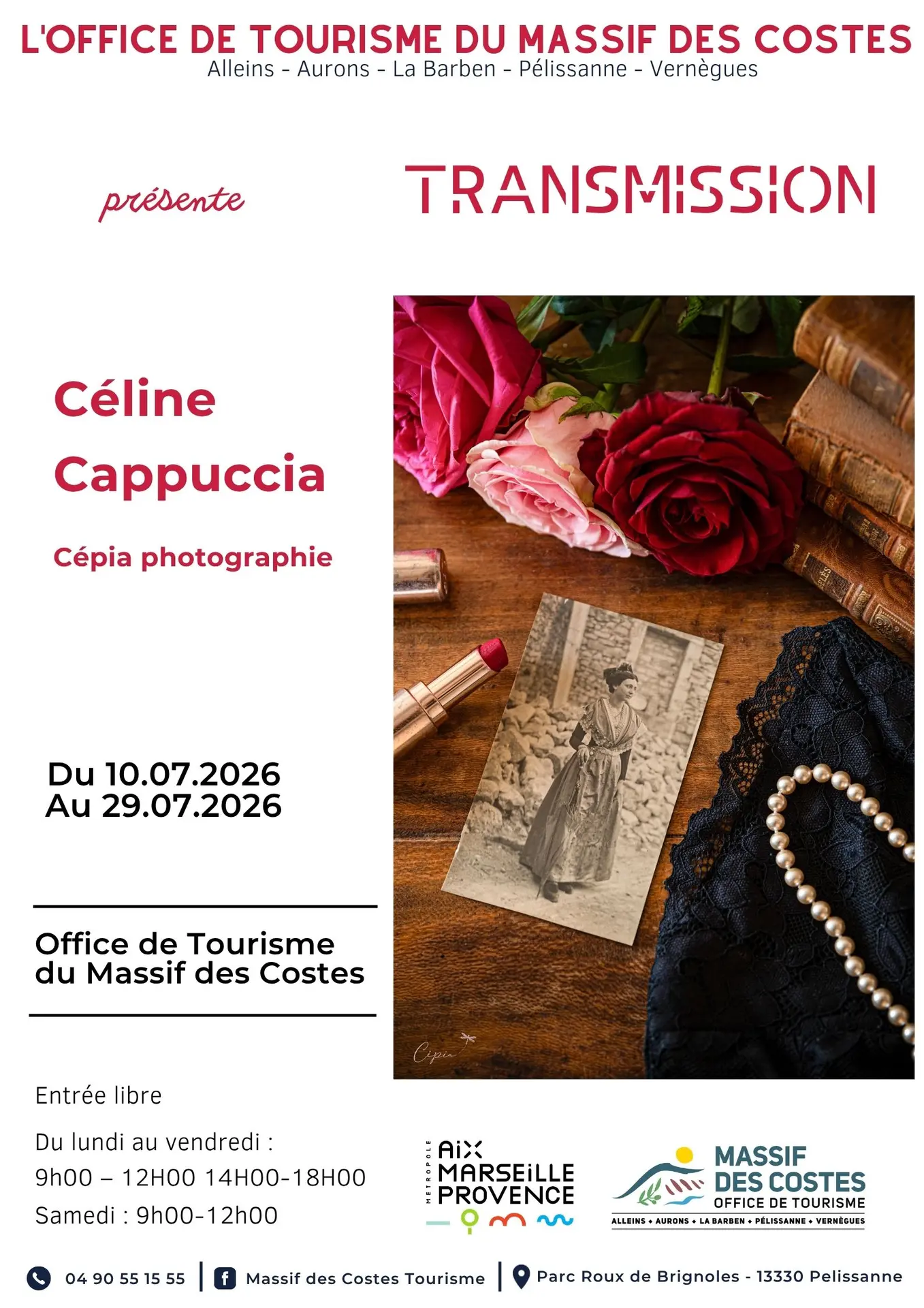 Transmission - Exposition de photographies de Céline Cappuccia