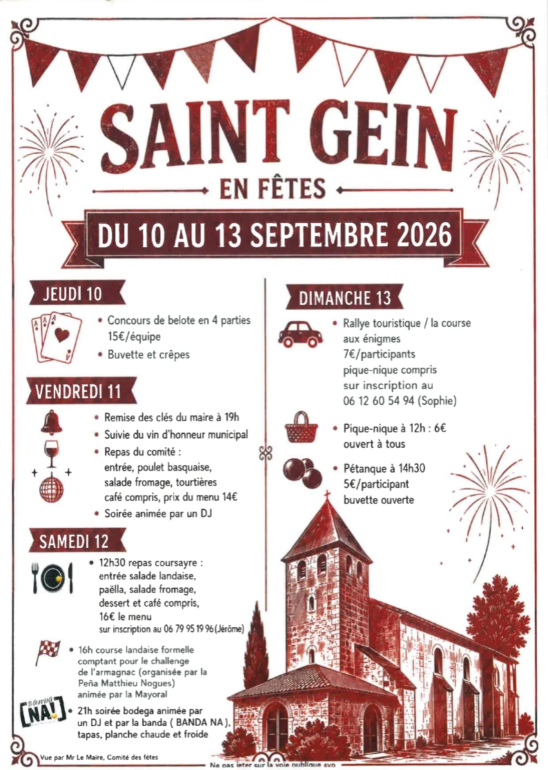 Fêtes patronales