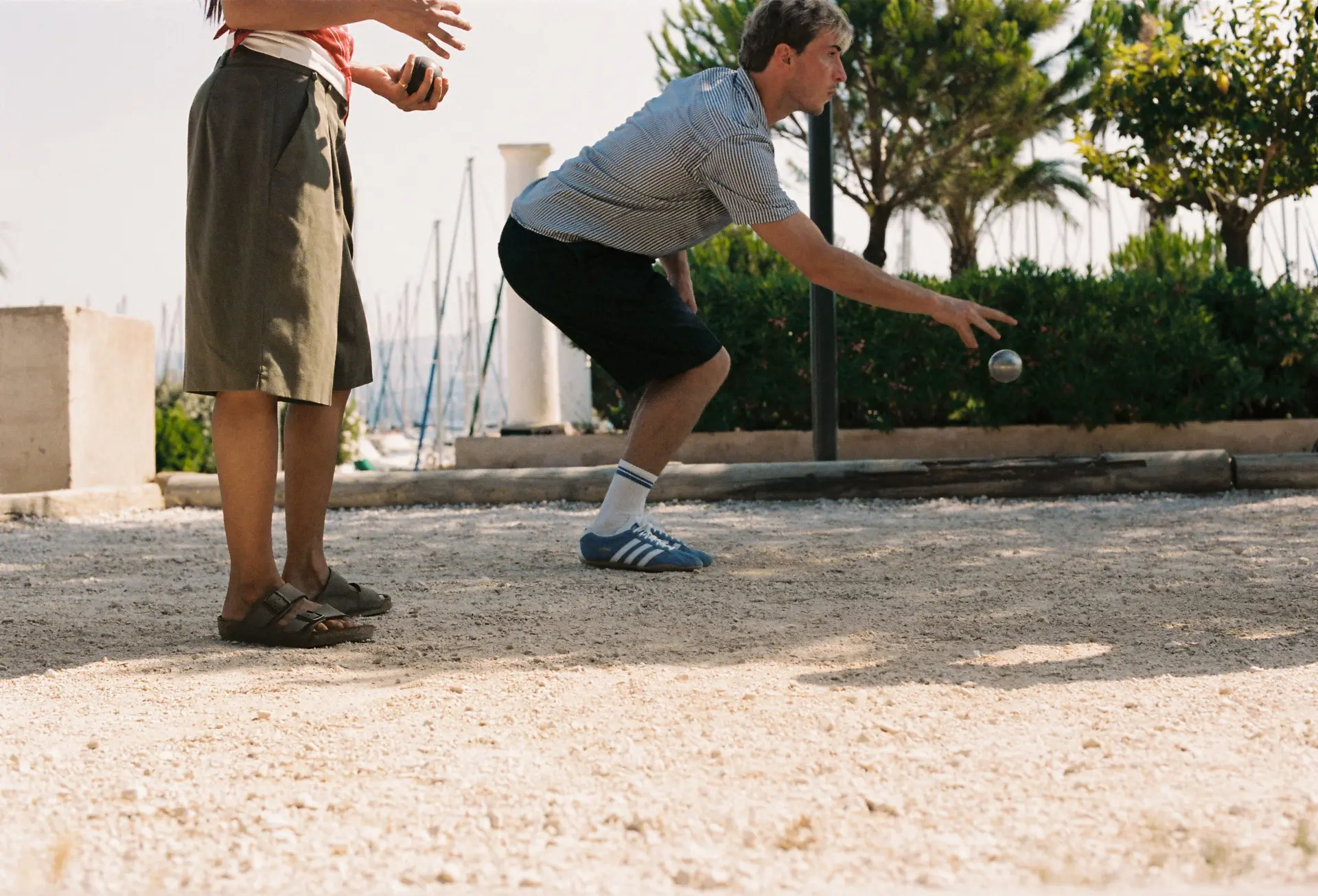 Concours de pétanque aux Embiez