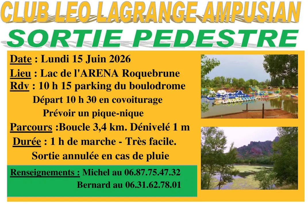 Sortie Pedestre