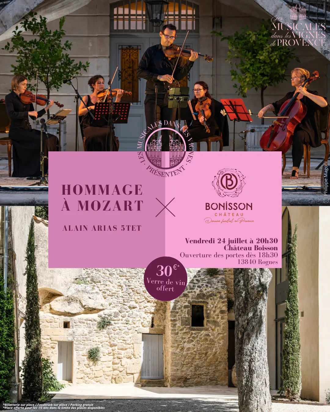 Musicales dans les Vignes - Hommage à Mozart