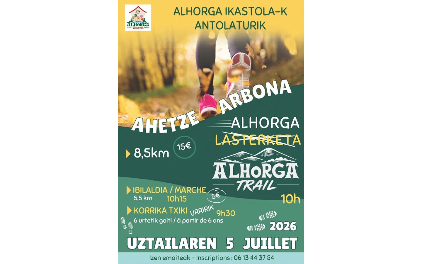 Alhorga Trail : Ahetze Arbonne