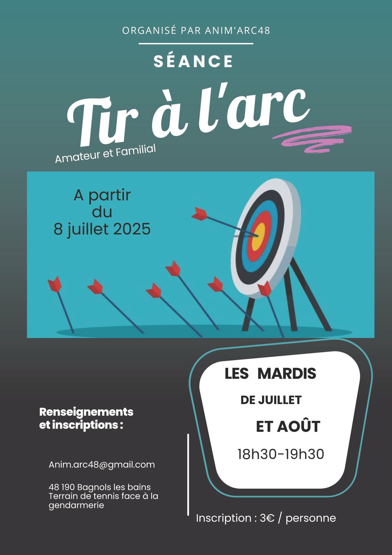 INITIATION AU TIR À L’ARC