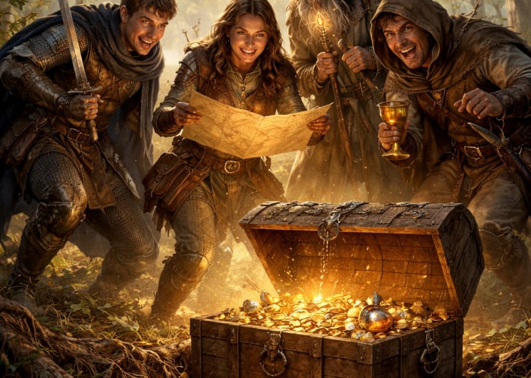 Chasse aux trésors médiévale