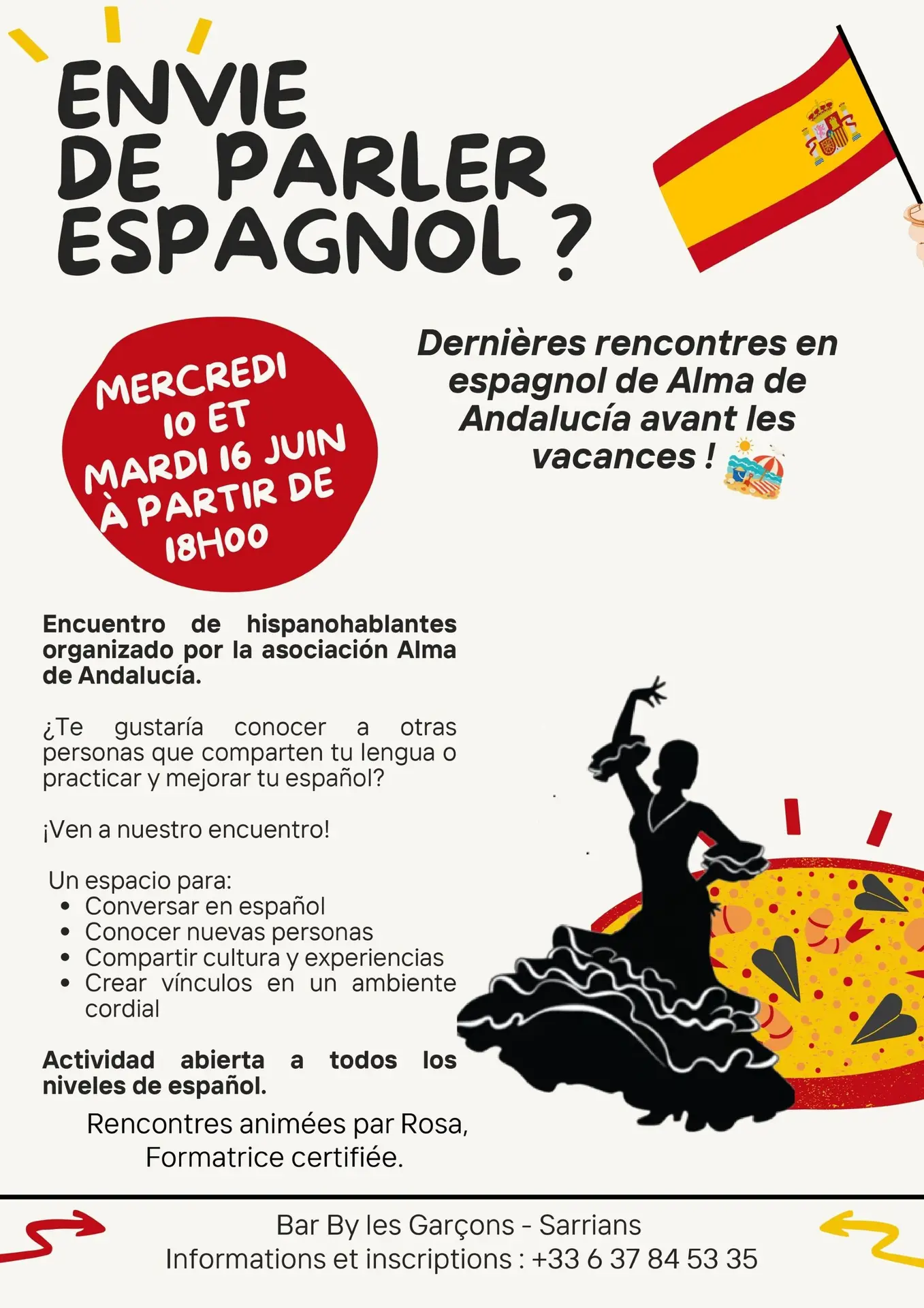 Rencontres discussion en espagnol