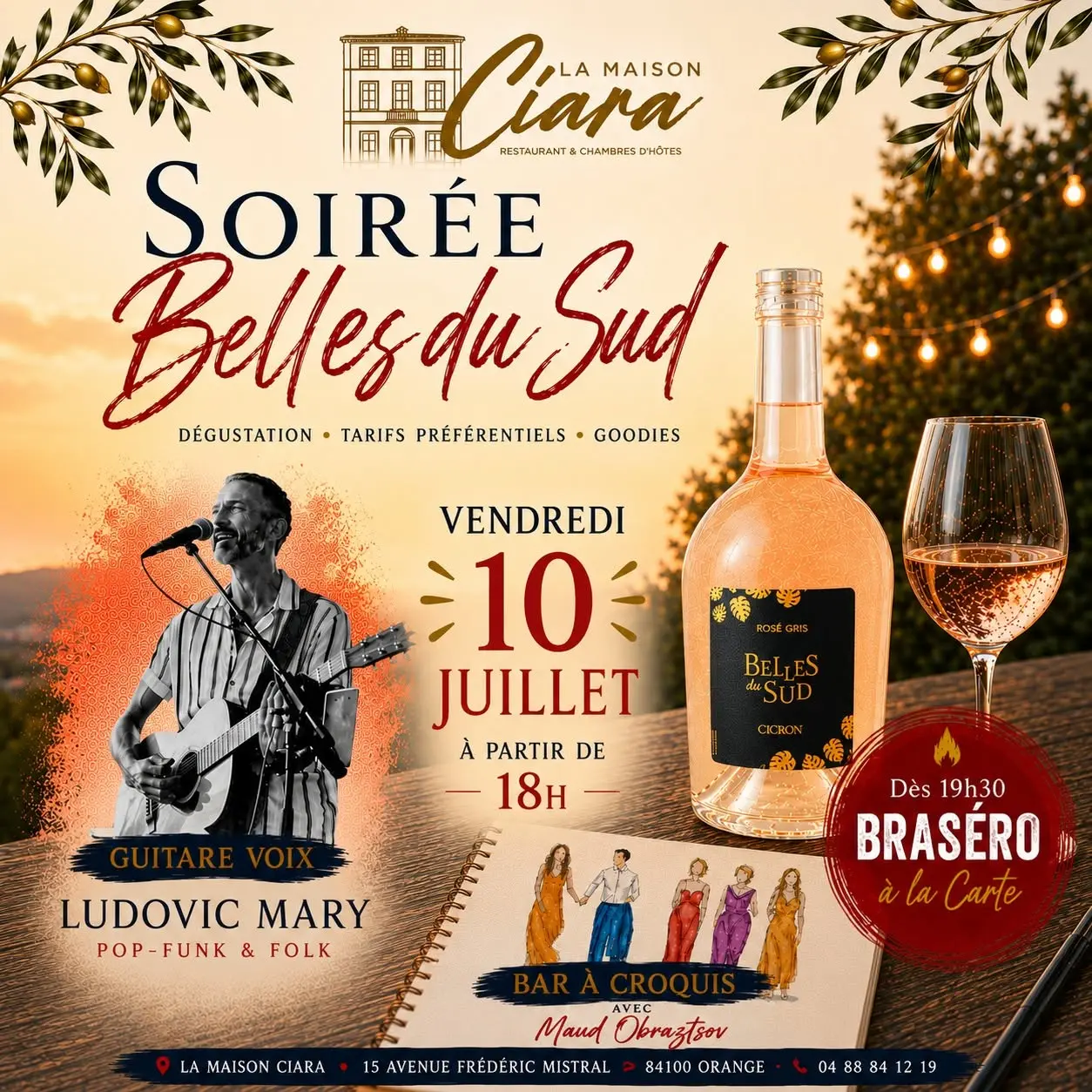 Soirée Belles du Sud