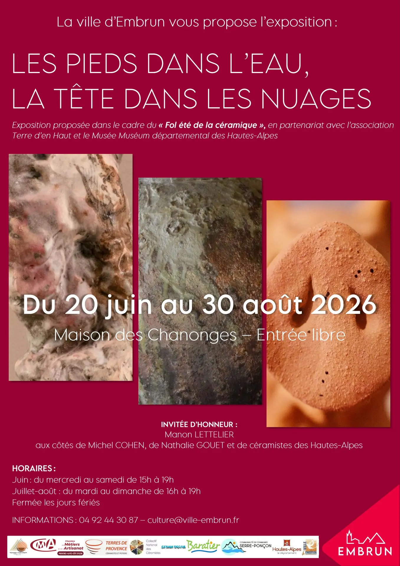 Exposition - Les pieds dans l'eau, la tête dans les nuages