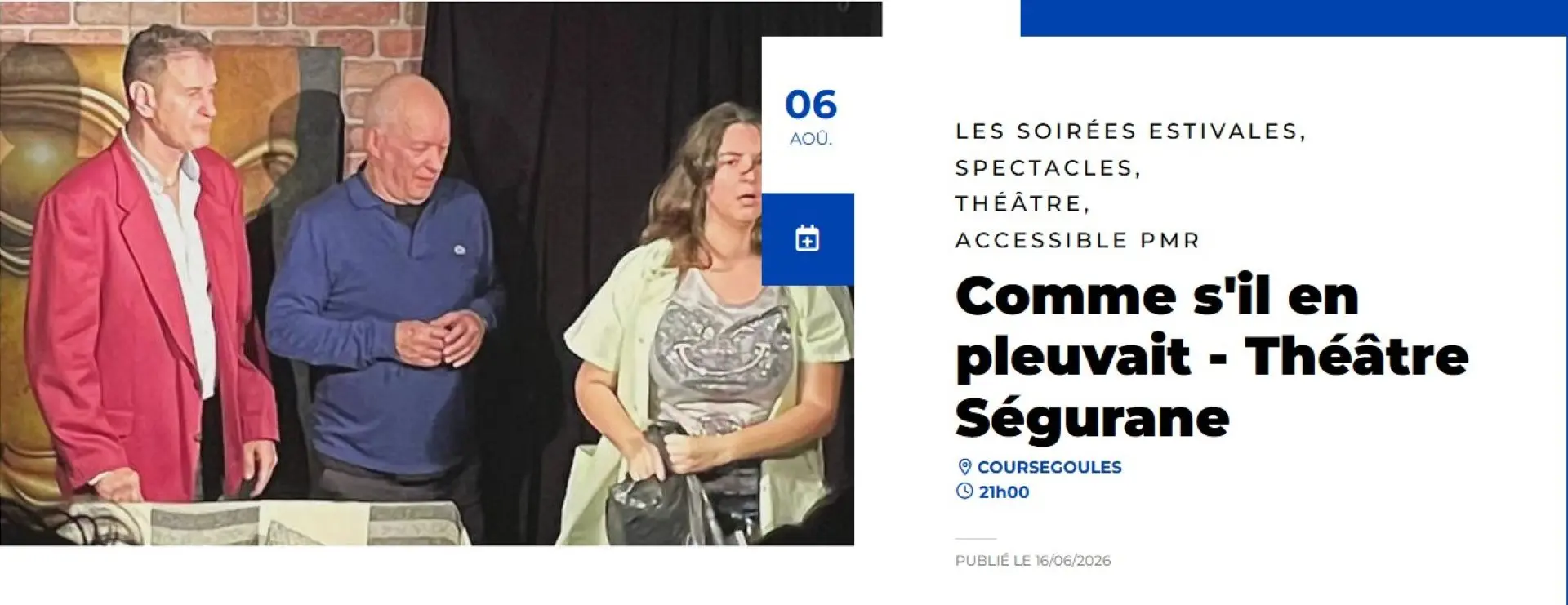Les estivales du Conseil départemental