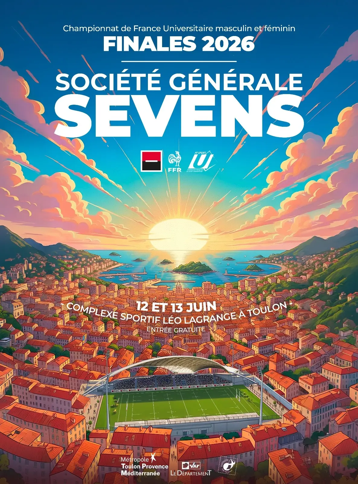 Rugby à 7 - Finales du Championnat de France Universitaire 7U
