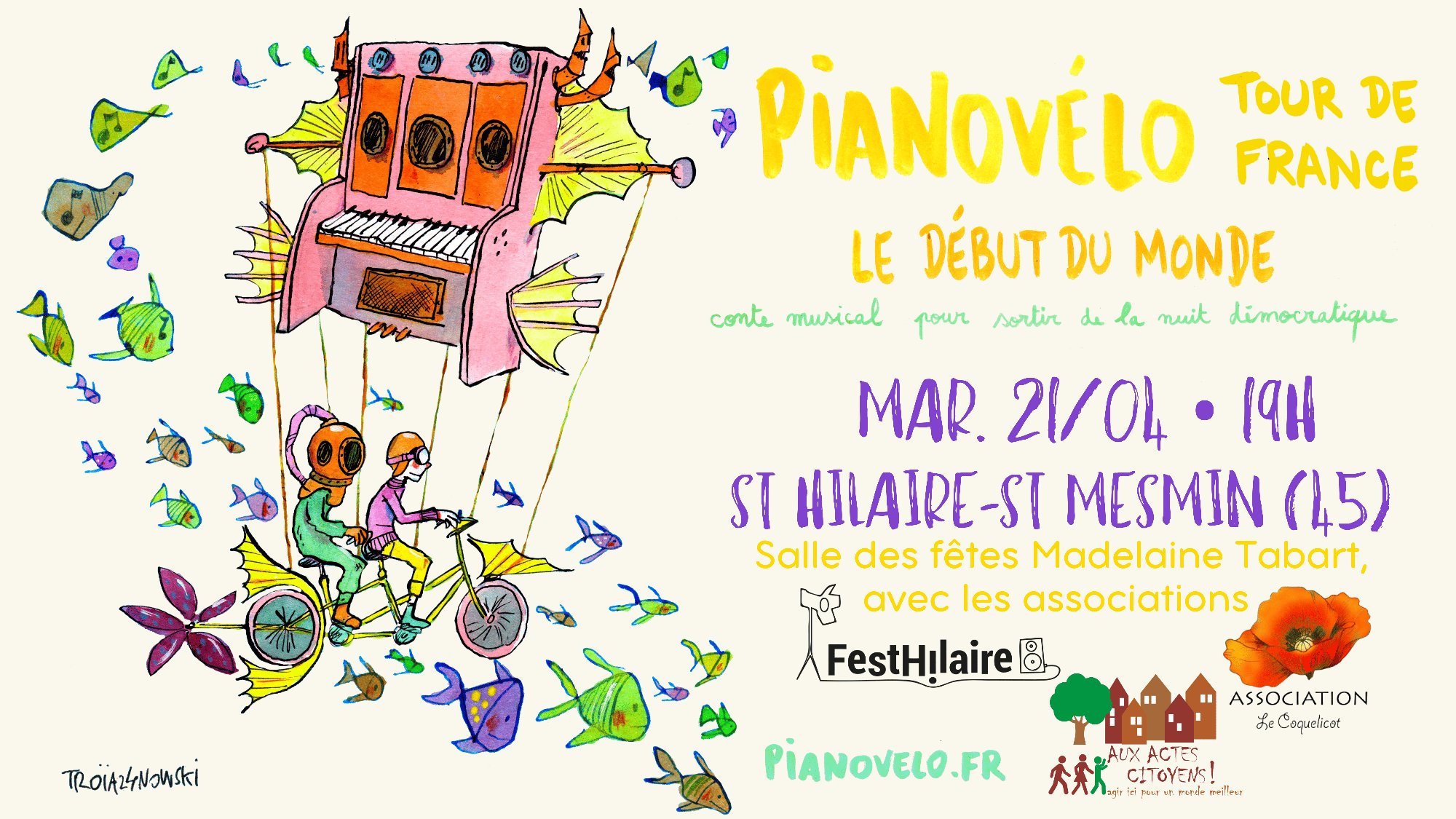 Piano Vélo Tour de France