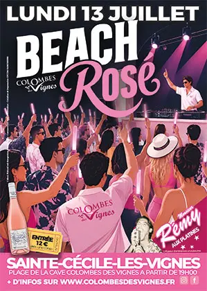 BEACH ROSE - Cave Colombes des Vignes