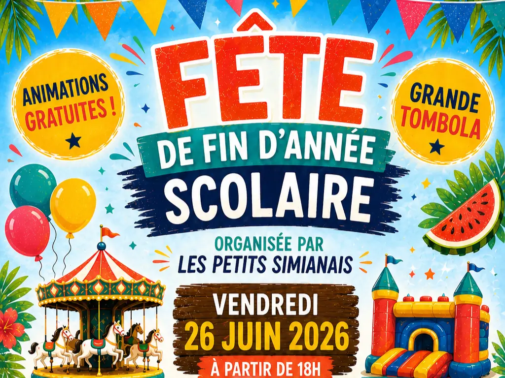 Fête de fin d'année scolaire 2025/2026