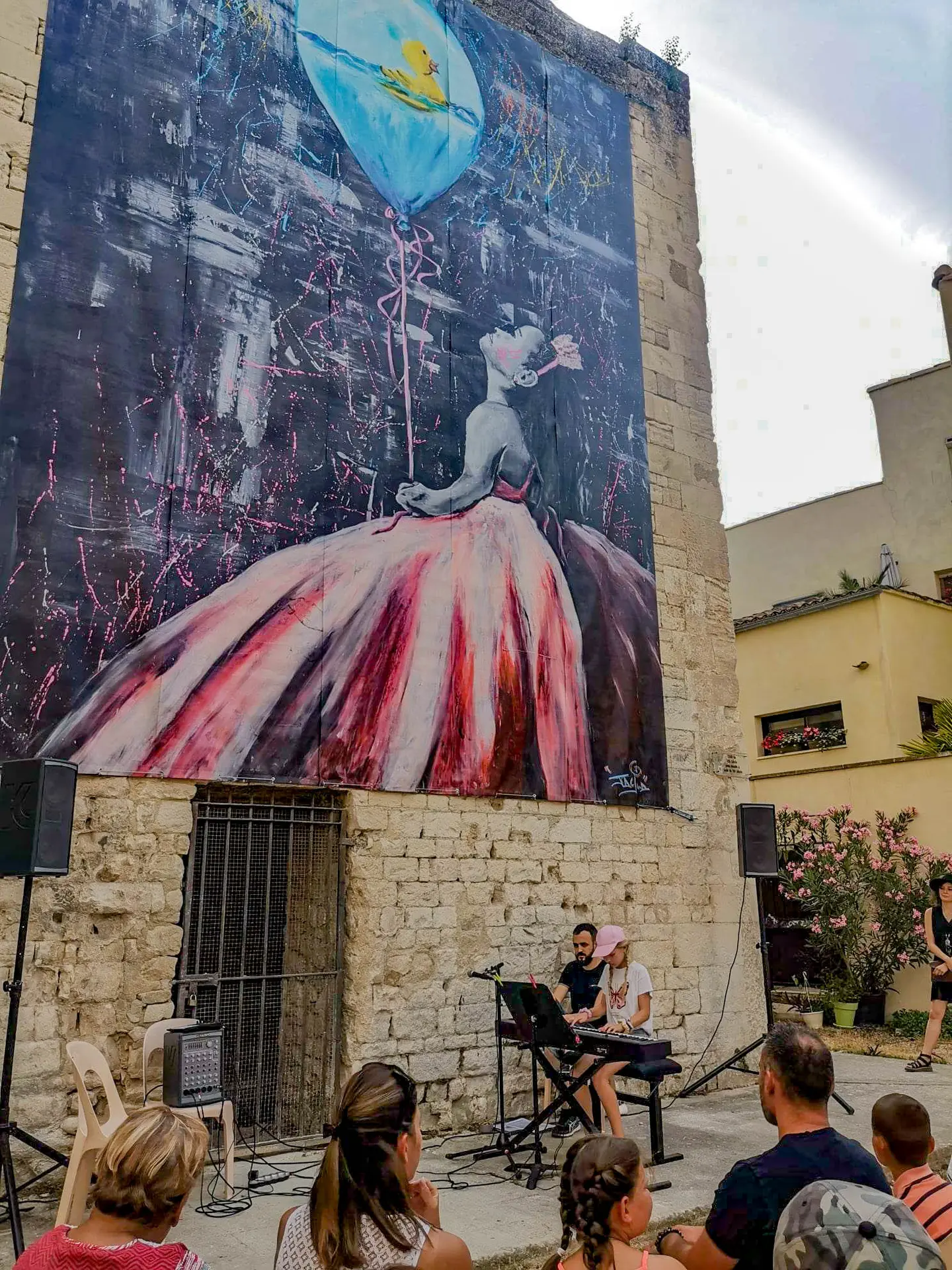 Démonstration de piano et chorale