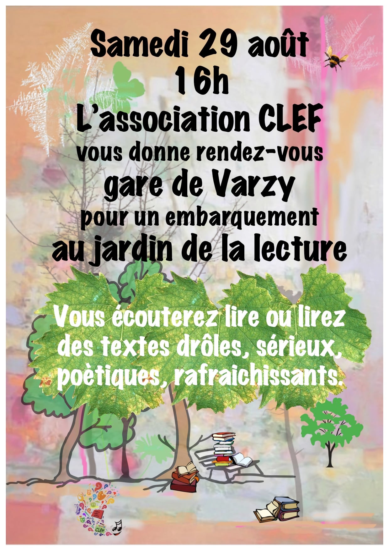 Le Jardin de la Lecture - par l'association CLEF