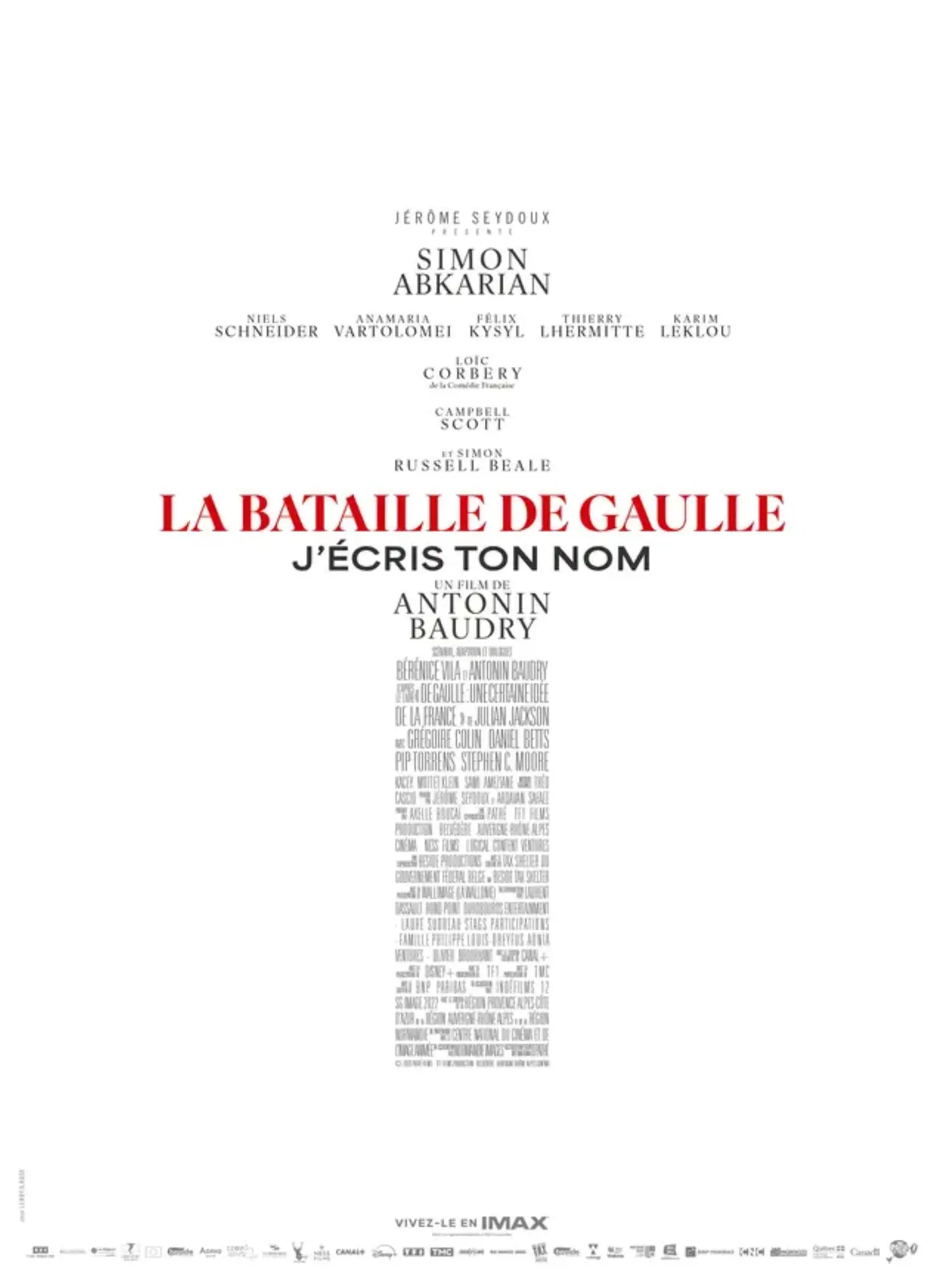 Séance cinéma : "La bataille de Gaulle : j'écris ton nom"