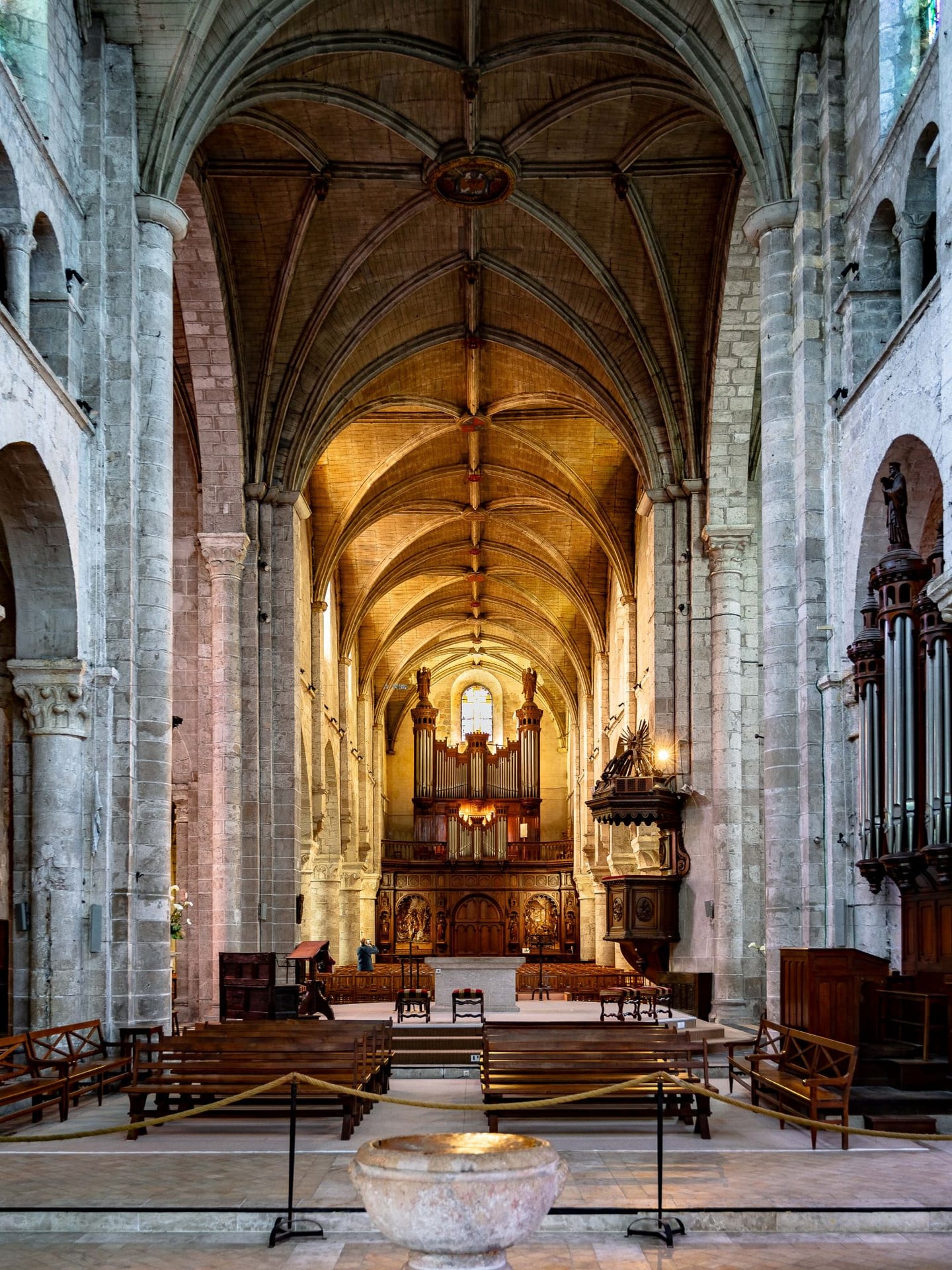 Visite guidée à la découverte du grand orgue de l'abbatiale