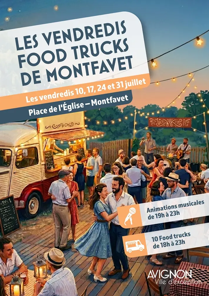 Les vendredis food trucks de Montfavet