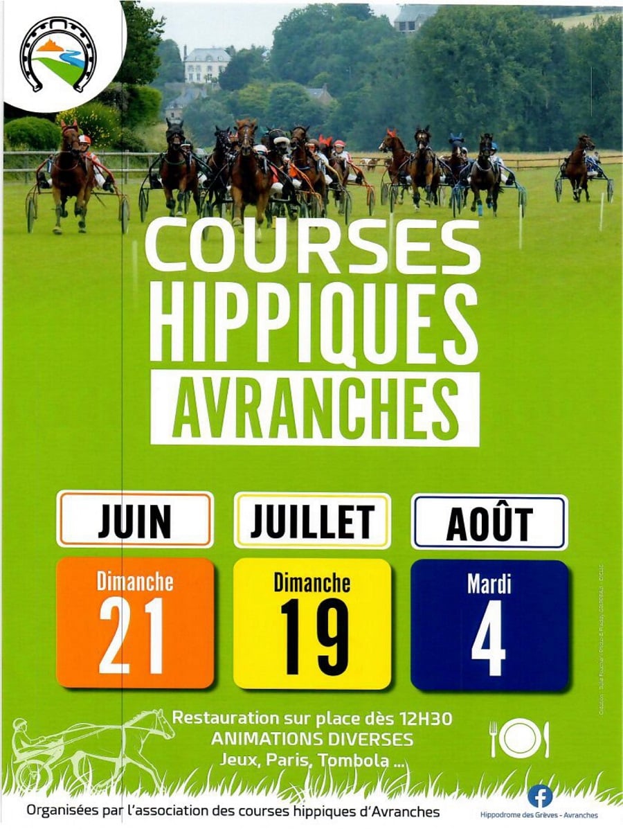 Courses hippiques au trot attelé et monté