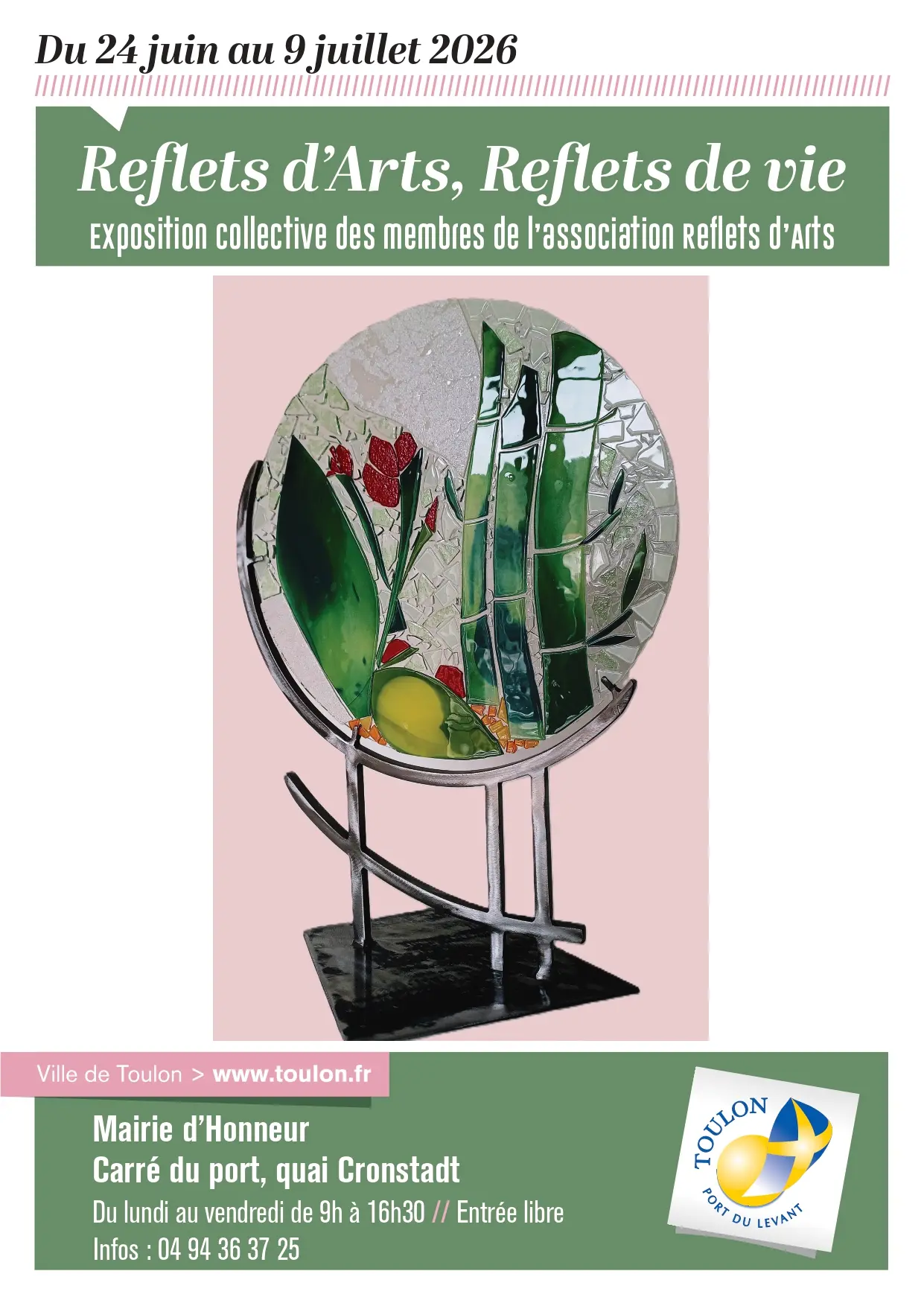 Exposition - Reflets d'art, reflets de vie
