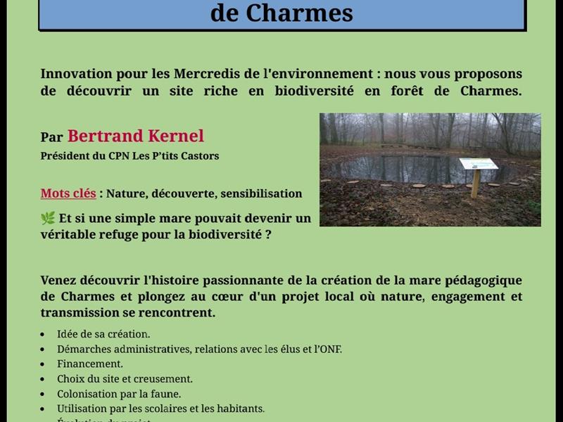 Les mercredis de l'environnement