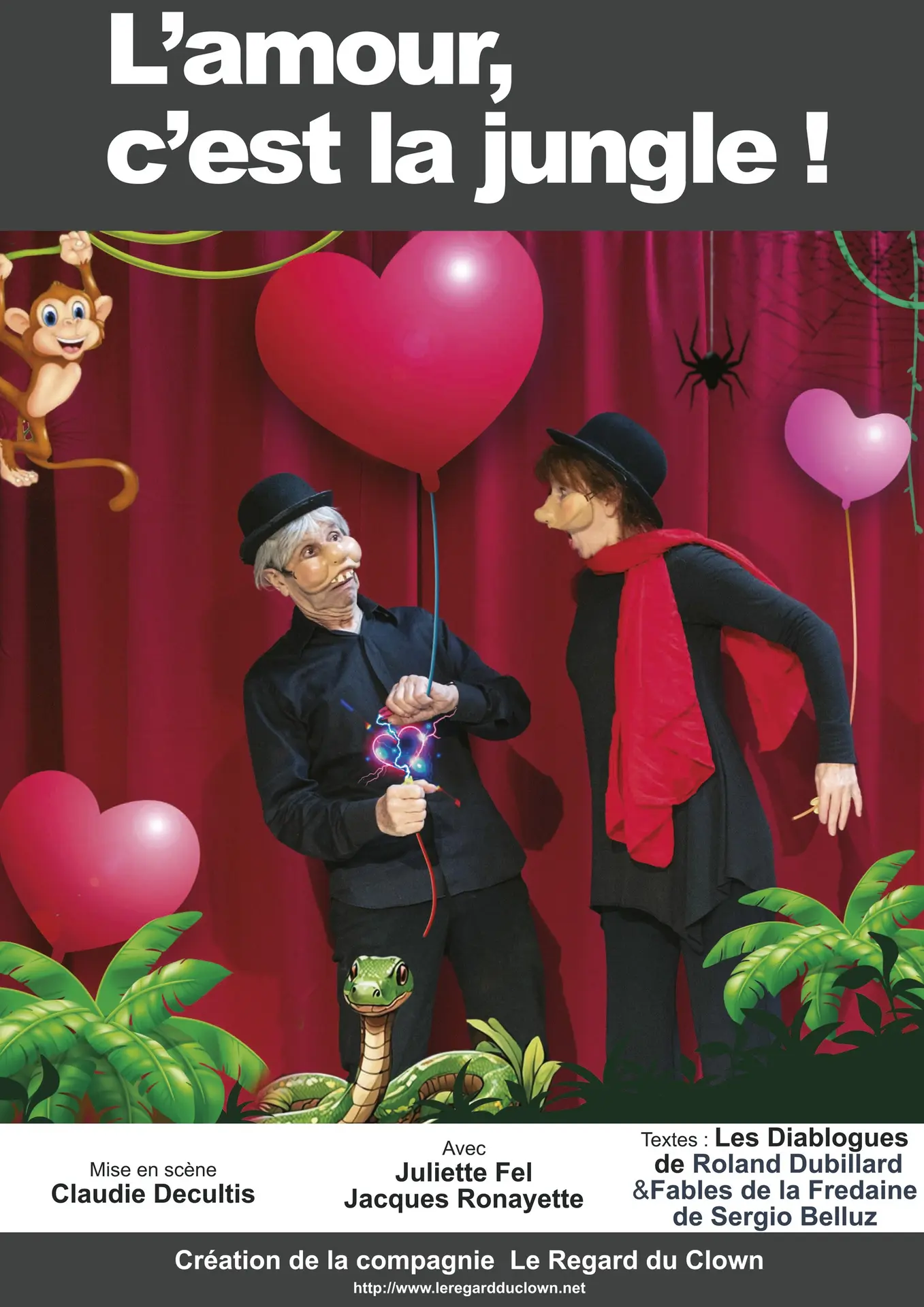 Théâtre "L'amour c'est la jungle"