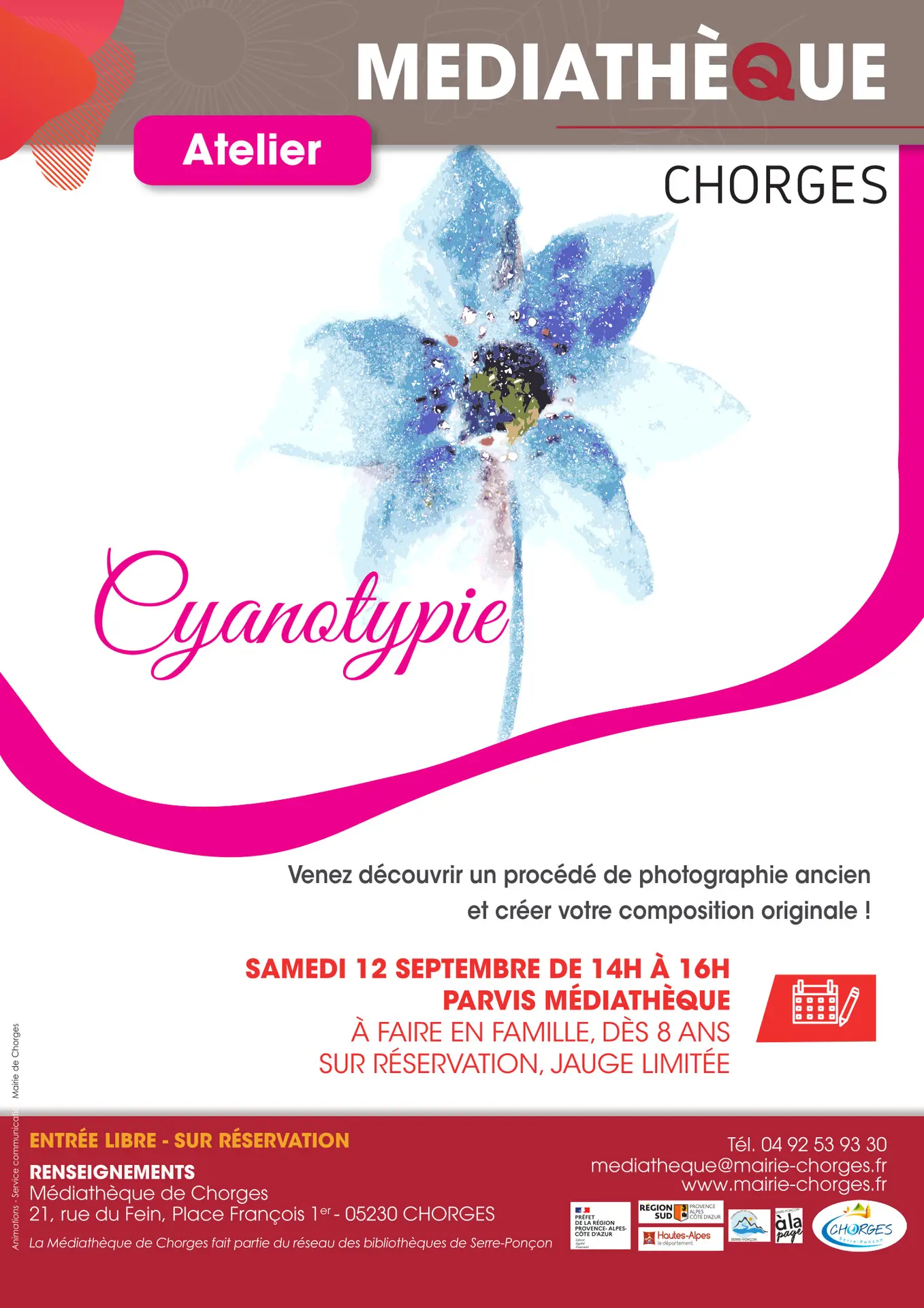 Atelier - Cyanotypie