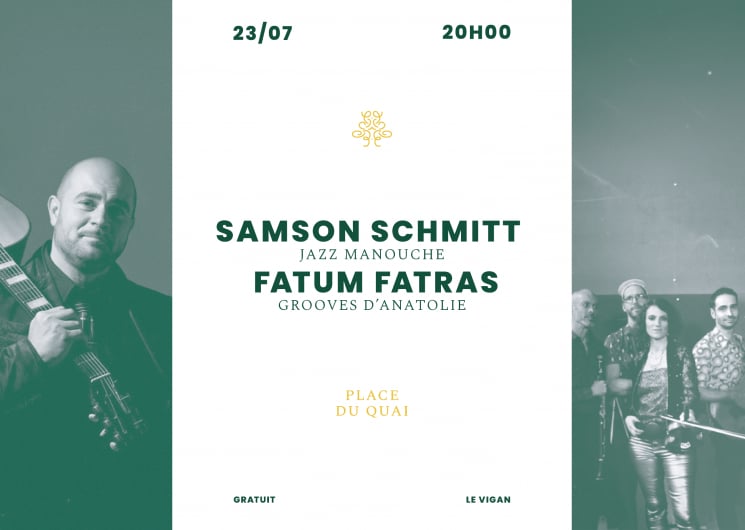 Concert : Samson Schmitt & Fatum Fatras – Nocturnes du Griffe