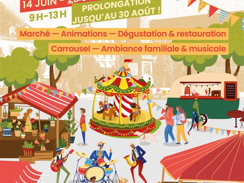Marché estival