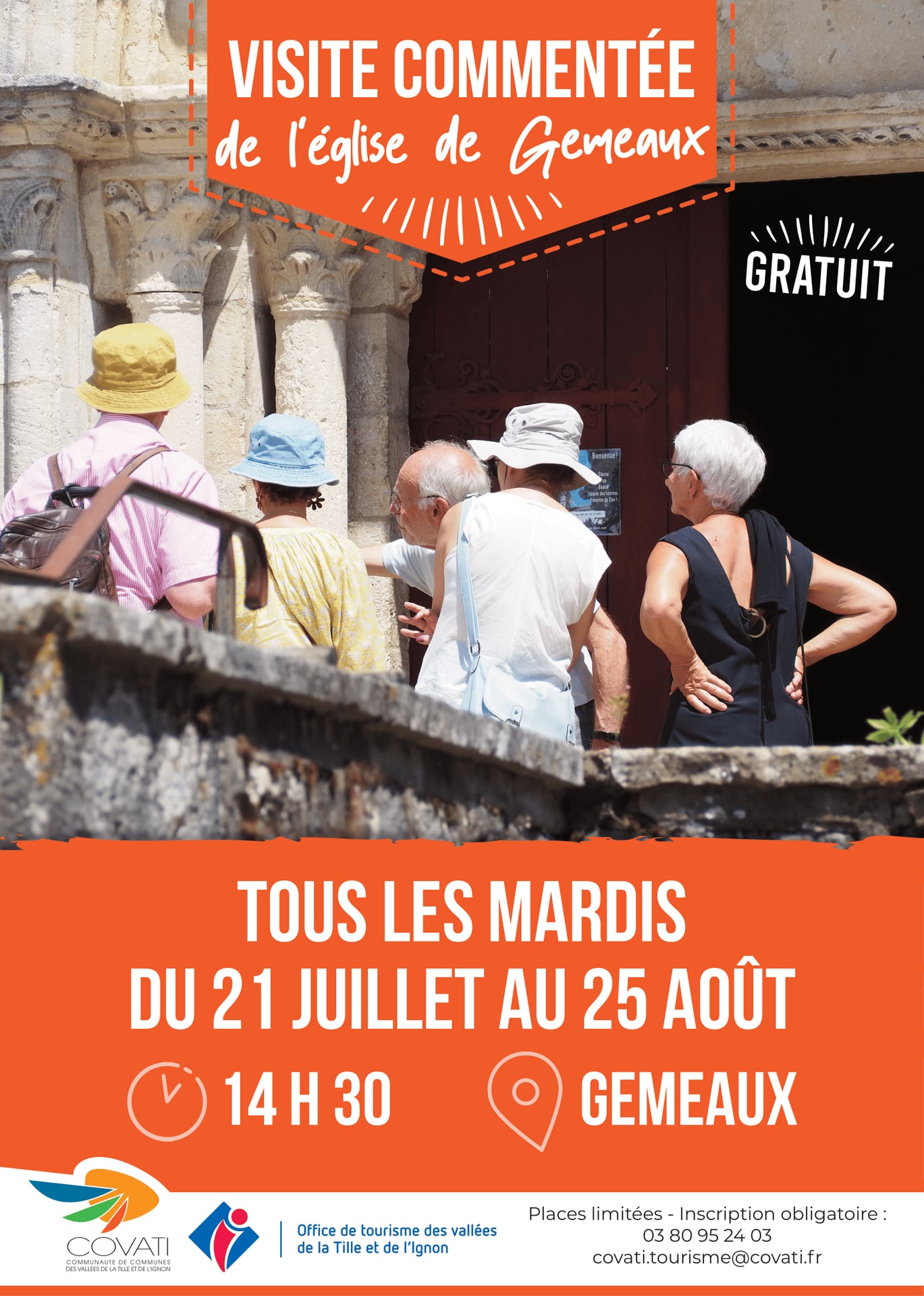 Visite commentée : l'église de Gemeaux