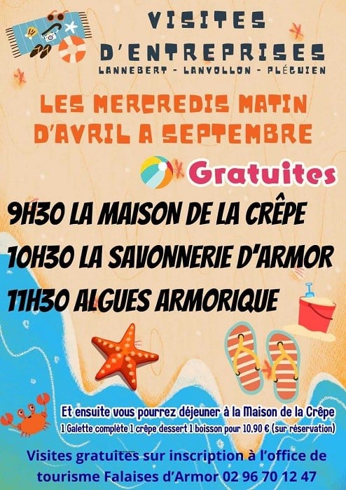 Visite: 3 entreprises, 5 sens