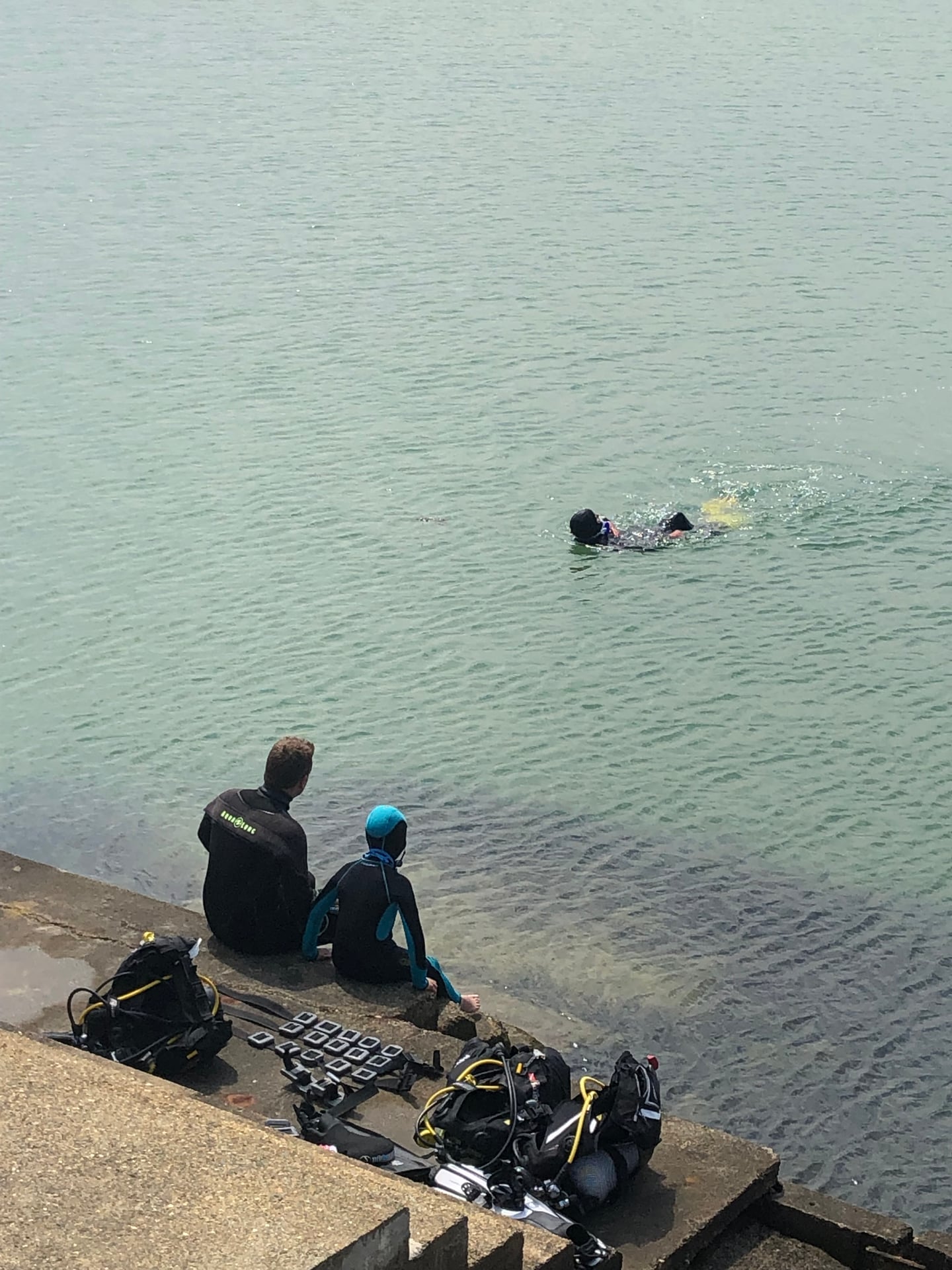 Baptême de plongée au courant de mimizan