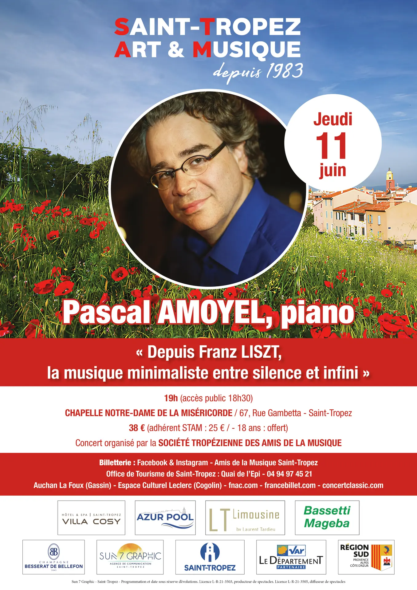 Concert - Pascal AMOYEL (piano)
