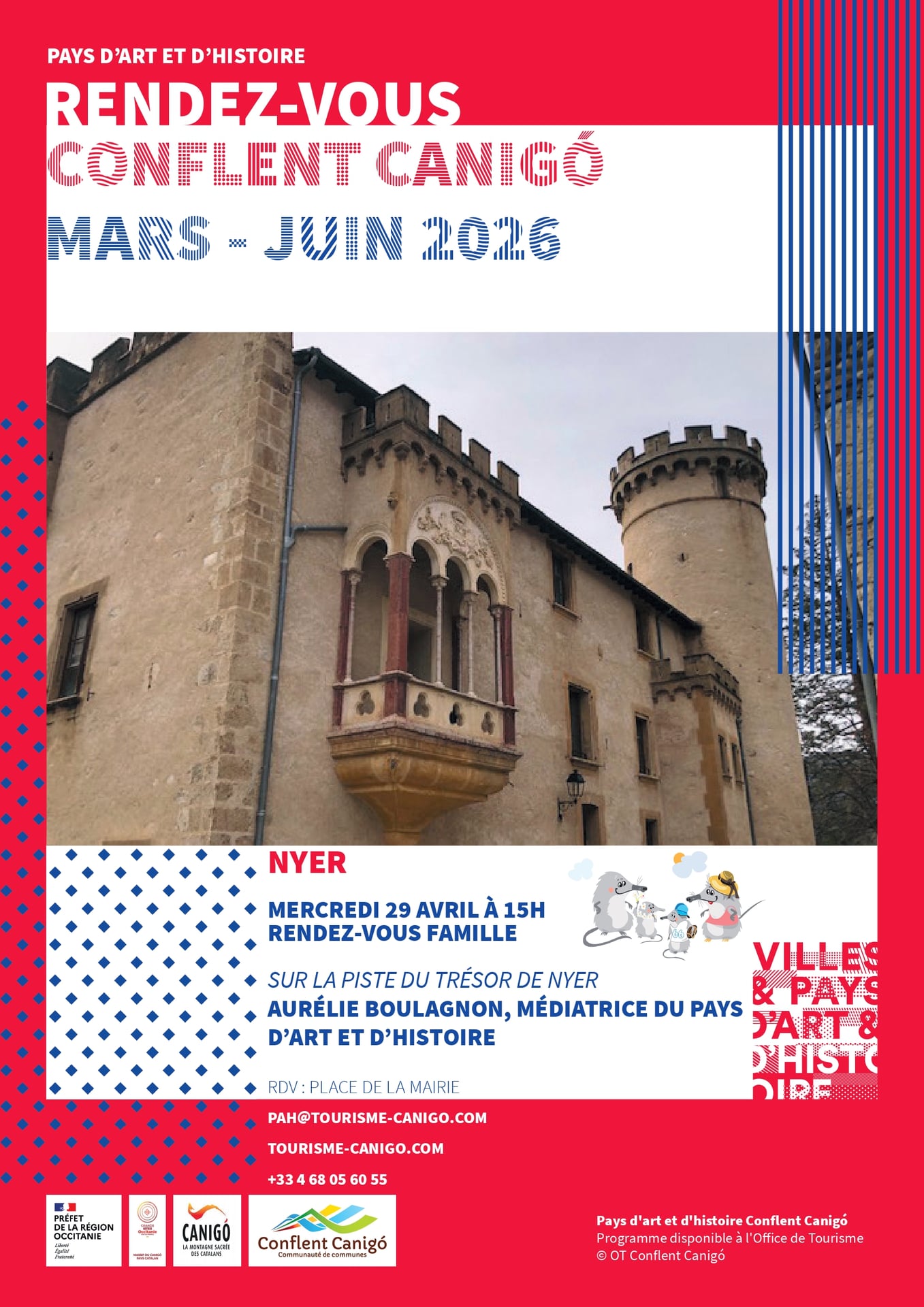 RENDEZ-VOUS PAYS D'ART ET D'HISTOIRE FAMILLES - SUR LA PISTE DU TRÉSOR DE NYER