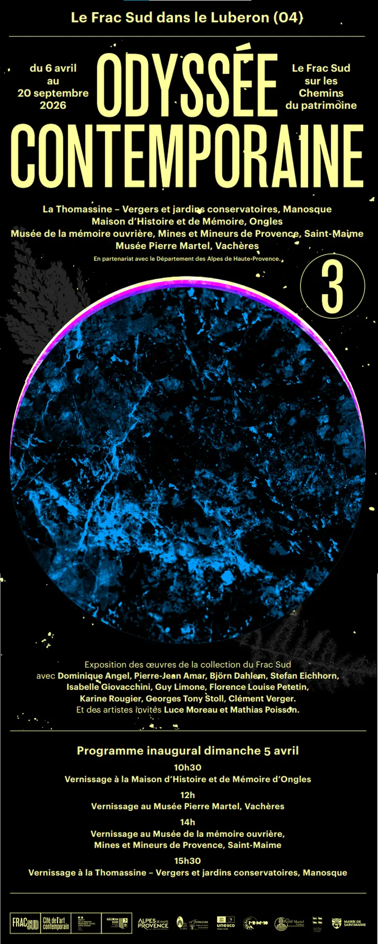 Odyssée contemporaine avec le FRAC 3