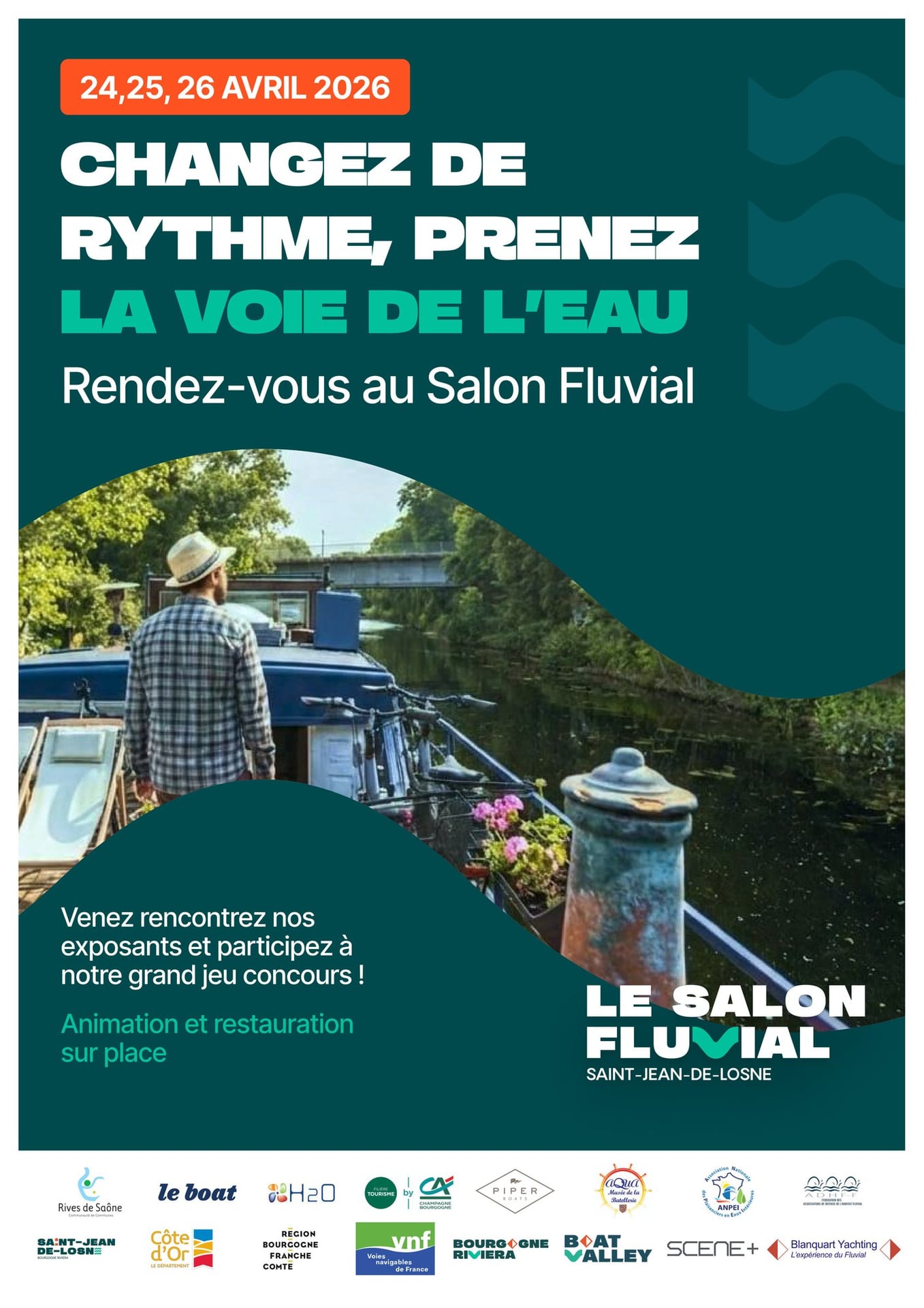 Le Salon Fluvial de Saint-Jean-de-Losne