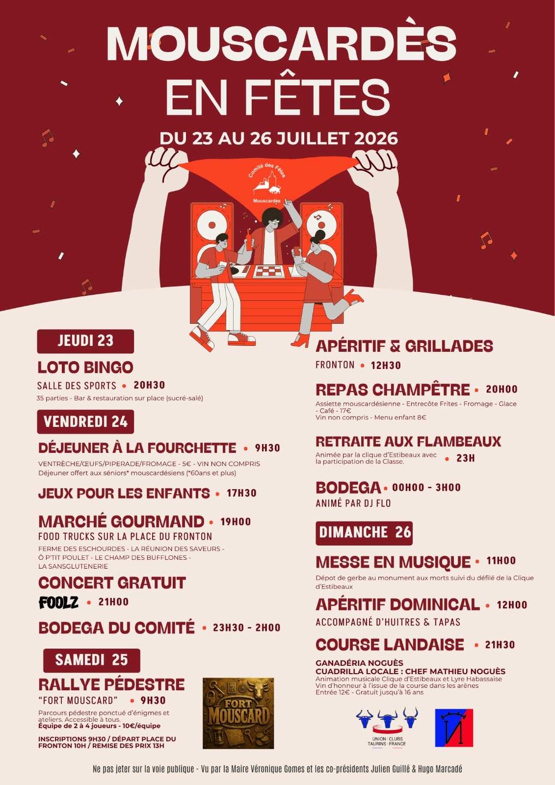 Mouscardès en fêtes