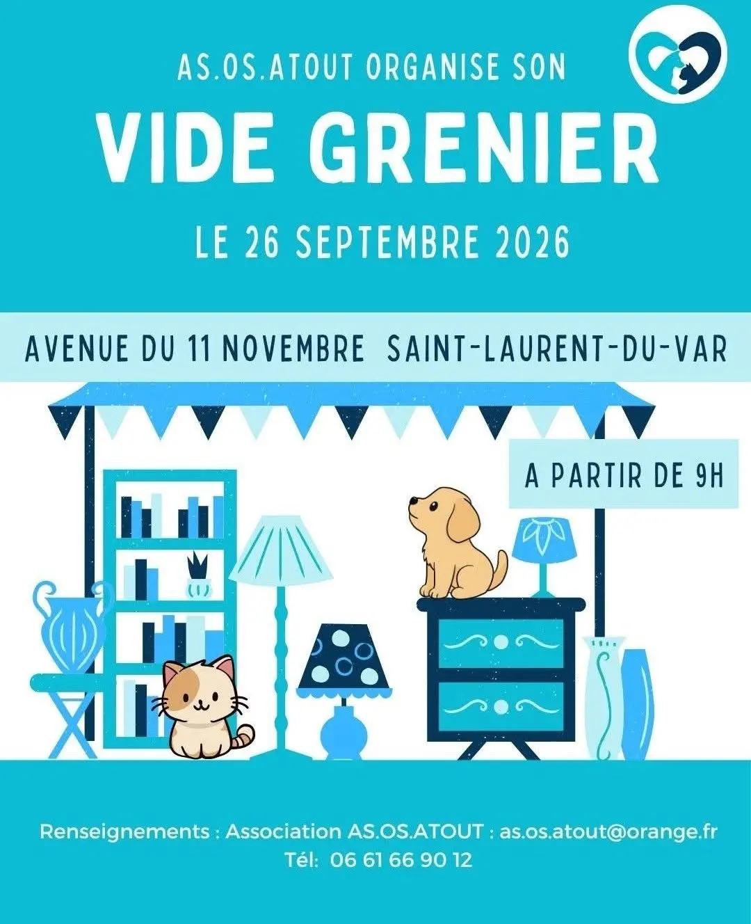 Vide Grenier AS. OS ATOUT