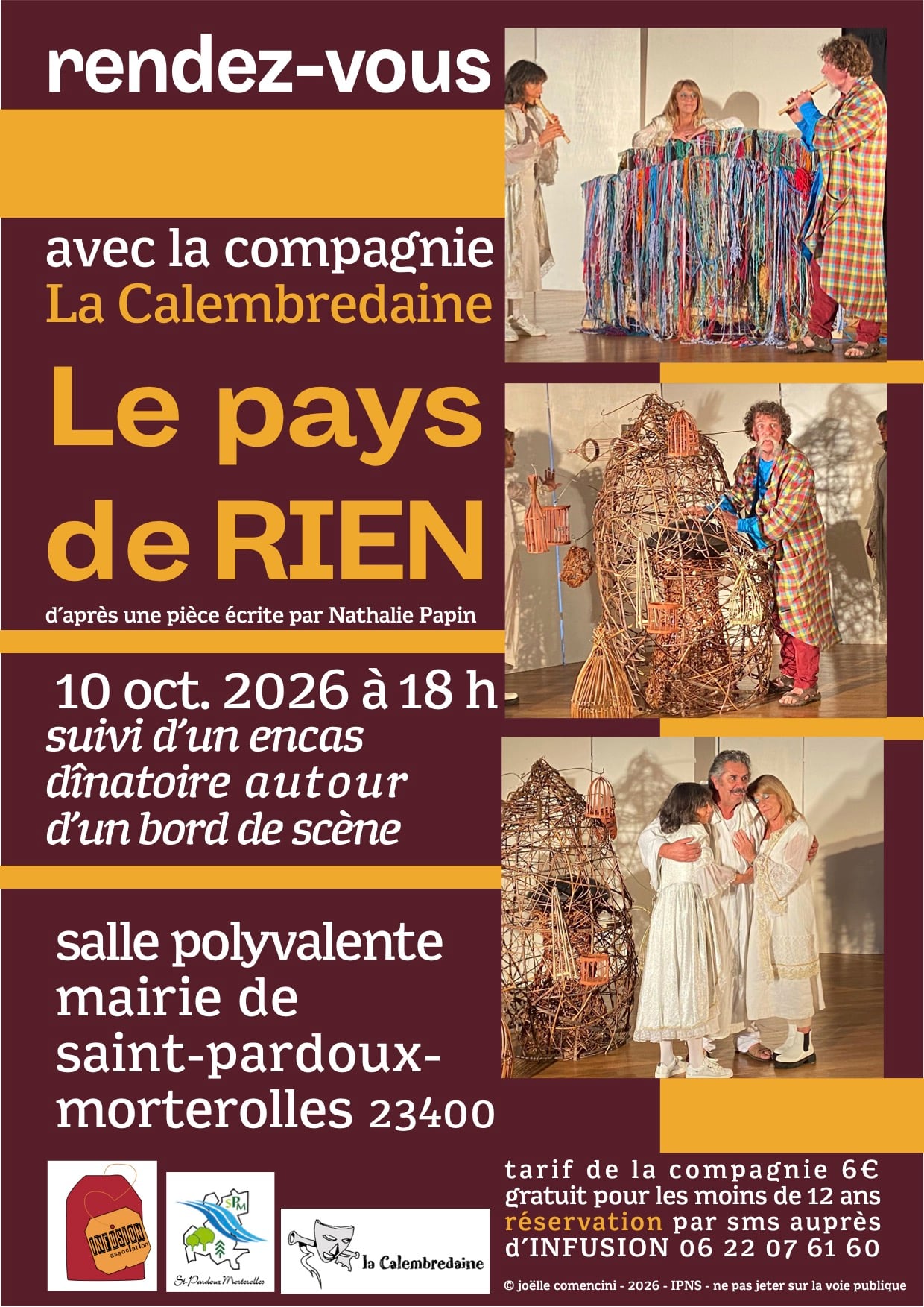 Le pays de rien, compagnie La Calembredaine