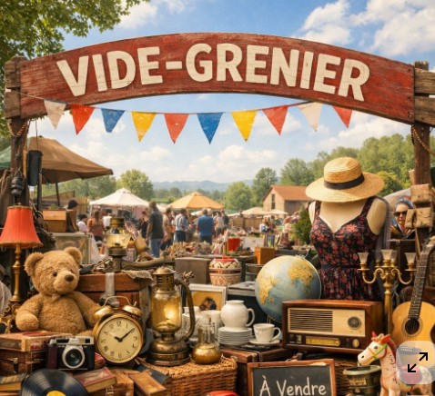 Vide grenier des commerçants