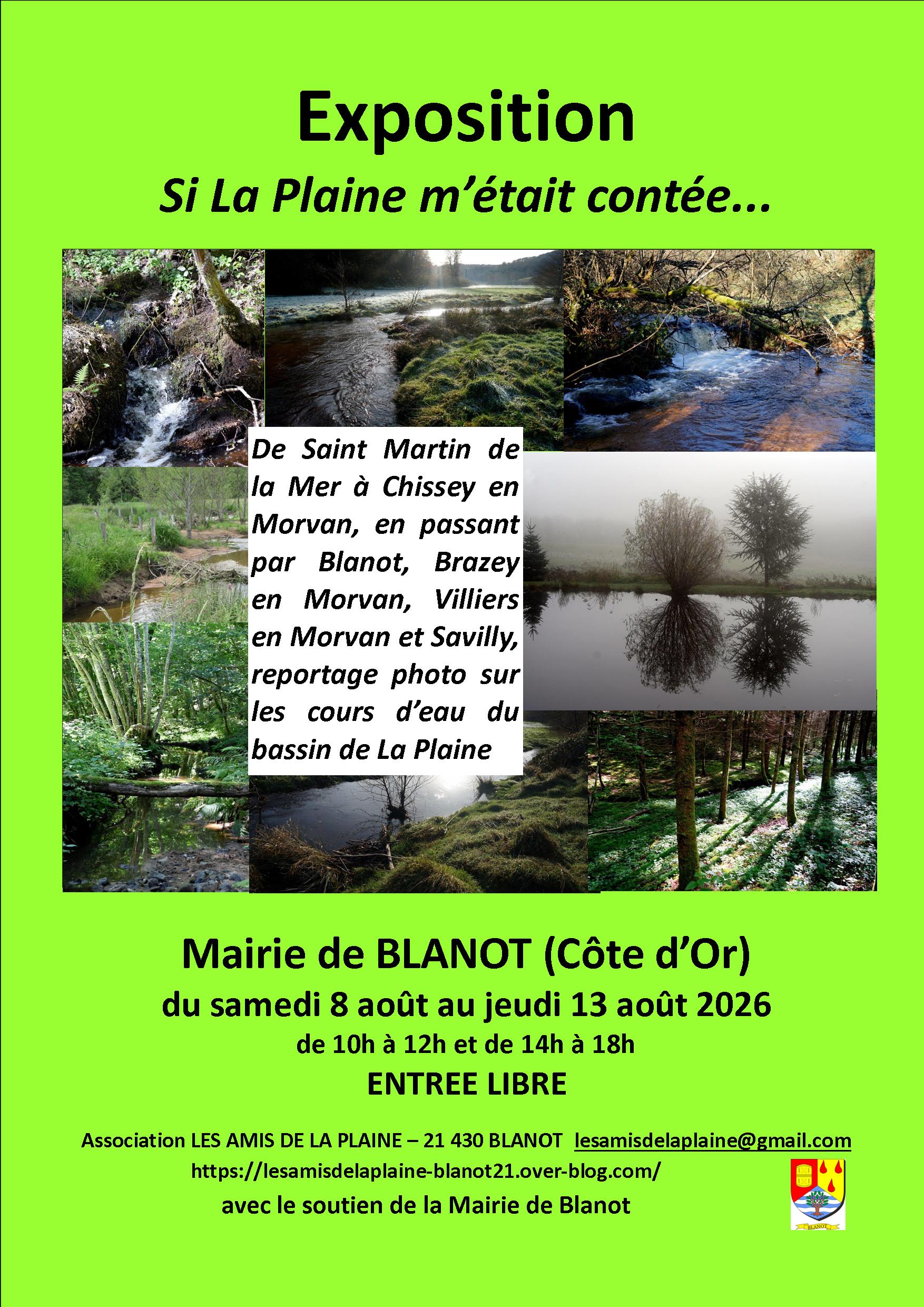 Exposition Si La Plaine m'était contée