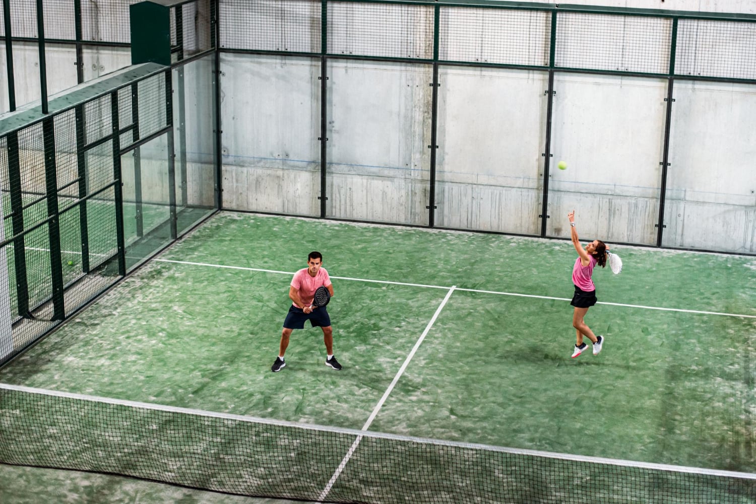 Inauguration de la piste de padel