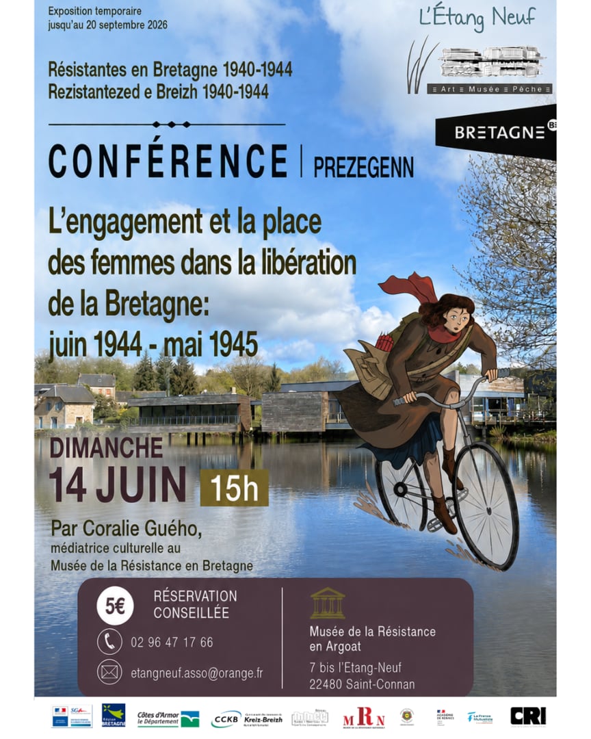Conférence « L’engagement et la place des femmes dans la libération de la Bretagne : juin 1944 – mai 1945 »