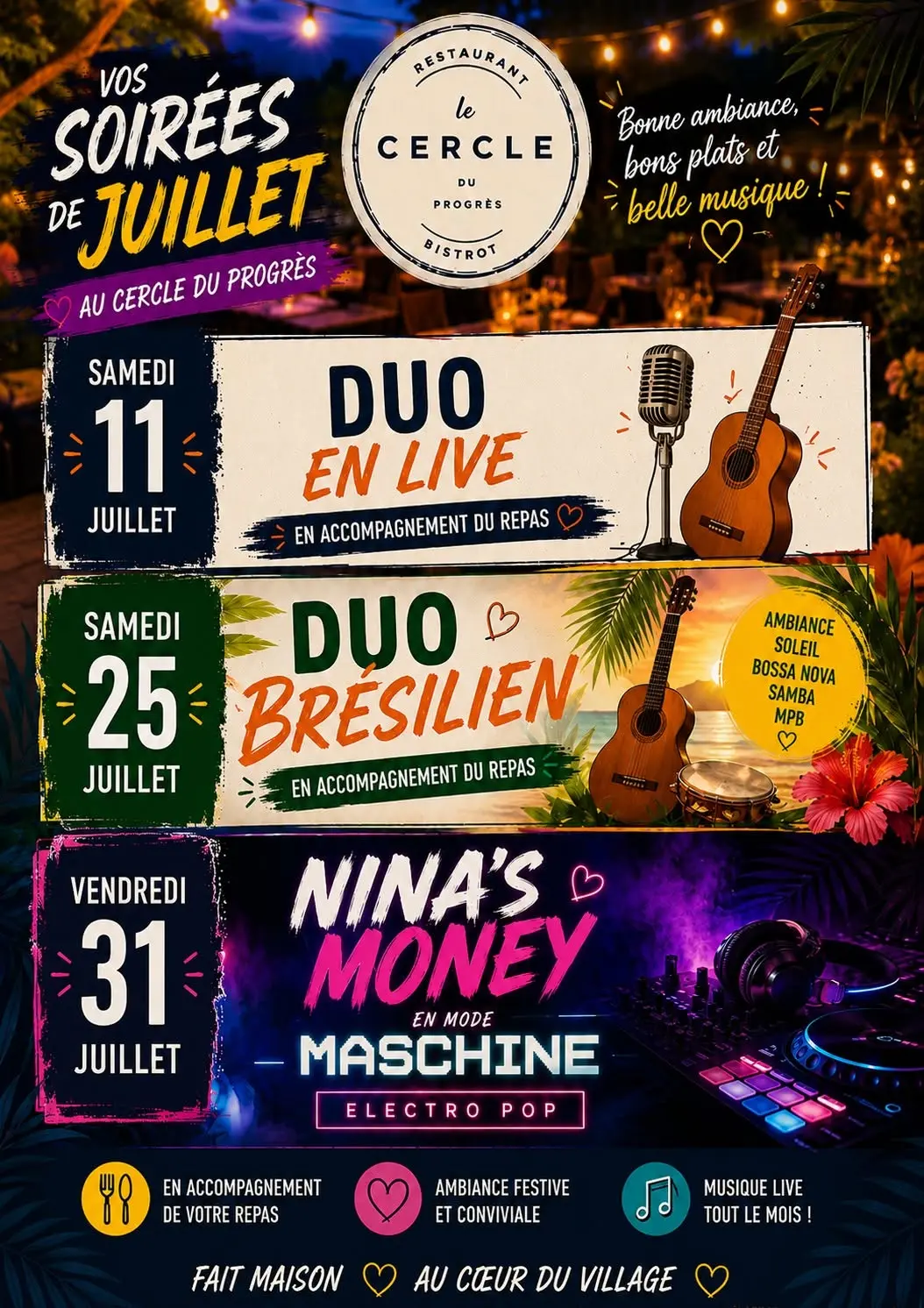 Concert : Duo Brésilien