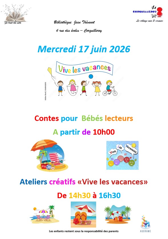 Vive les vacances !