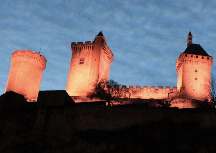 Visites nocturnes au château de Foix