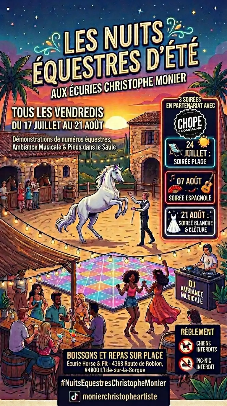 Les nuits équestre d'été