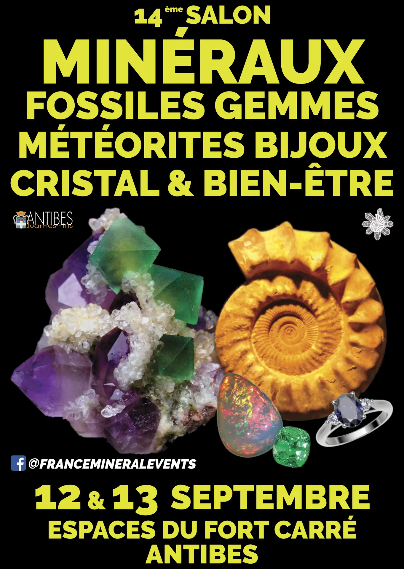 14ème Salon des Minéraux & Fossiles d'Antibes
