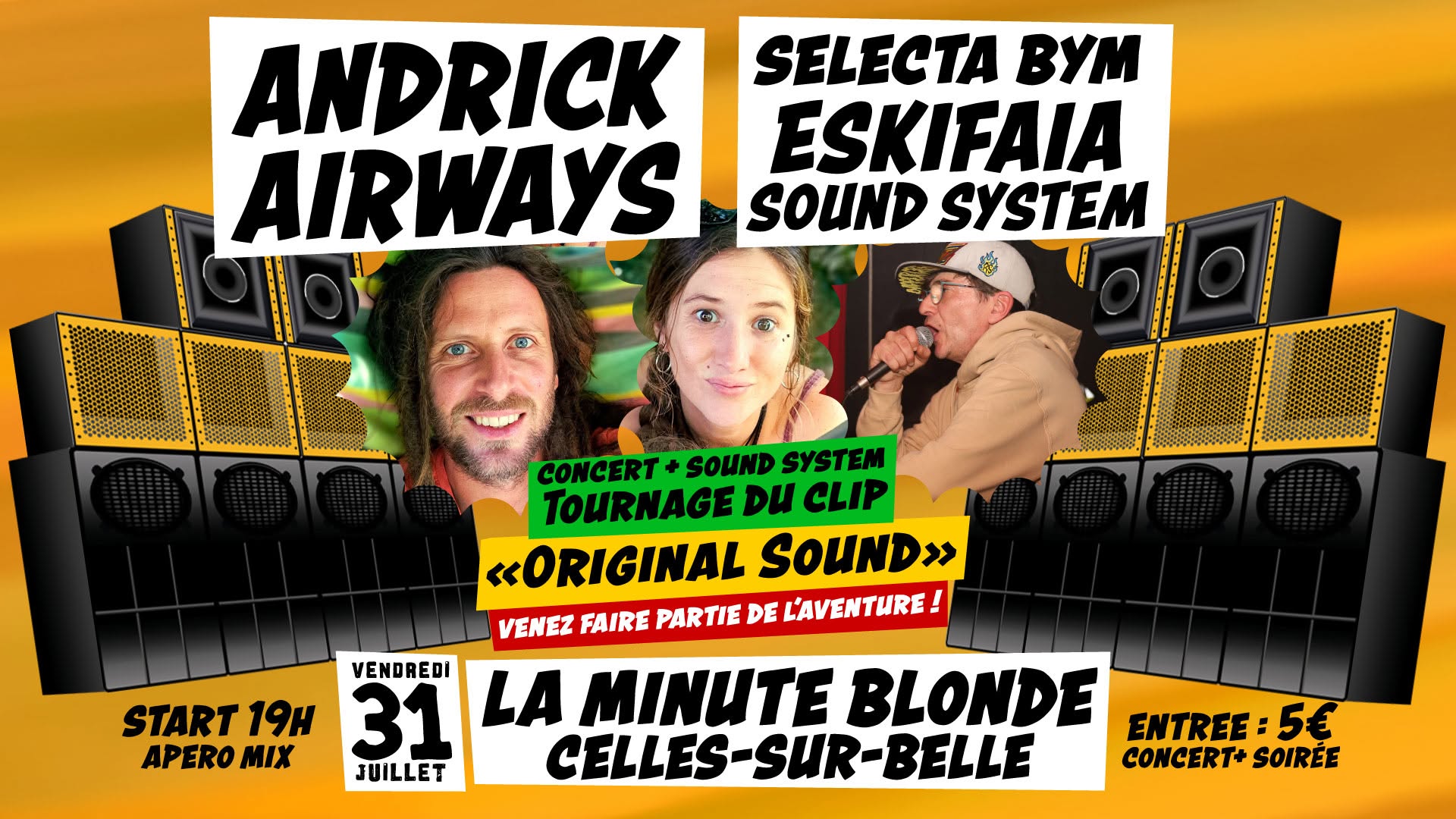 Andrick Airways x Selecta Bym Eskifaia Sound System